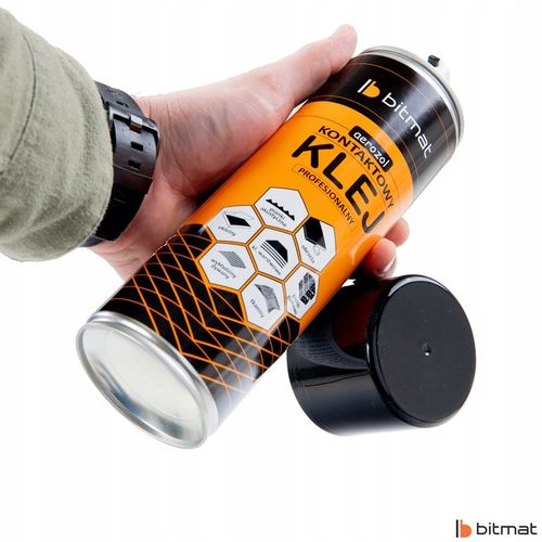 KLEJ SPRAY FILCU MAT PIANEK GĄBEK WYGŁUSZAJĄCYCH montażowy łatwa aplikacja na Arena.pl