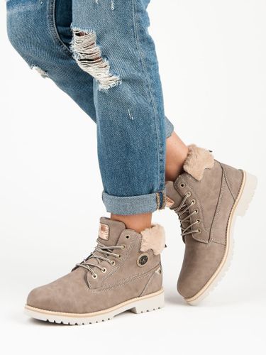 BRĄZOWE TRAPERKI Rozmiar - 36 na Arena.pl