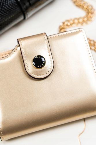 pojemny portfel damski ze skóry ekologicznej - peterson na Arena.pl