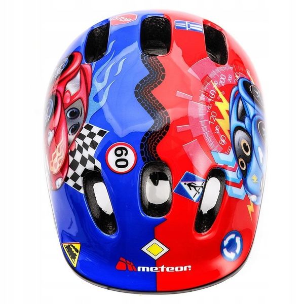 KASK ROWEROWY REGULOWANY DZIECIĘCY METEOR MV6-2 S zdjęcie 2