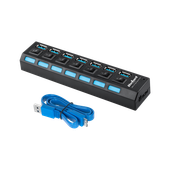 HUB USB 3.0 x 7 rozgałęźnik rozdzielacz Rebel 5 Gb/s