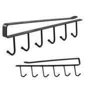 Wieszak na kubki akcesoria kuchenne metalowy bezinwazyjny