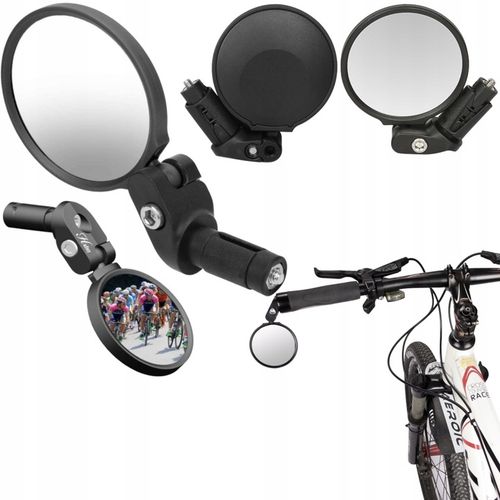 Lusterko rowerowe roweru wsteczne lewe prawe 360 lekkie dobra widoczność na Arena.pl