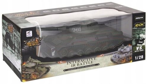 Czołg Rudy T-34 Zdalnie Sterowany Strzelający RC na Arena.pl