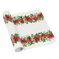 bieżnik papierowy premium poinsettia 40cmx5m 1szt
