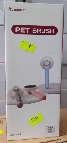 Szczotka dla kotów, niebieska, do usuwania sierści na Arena.pl