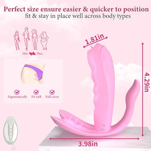 Silicone Vibrator 7 Vibration Modes - Heating + App na Arena.pl