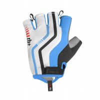 Rękawiczki rowerowe zeroRH+ Sprint white-blue surf - S