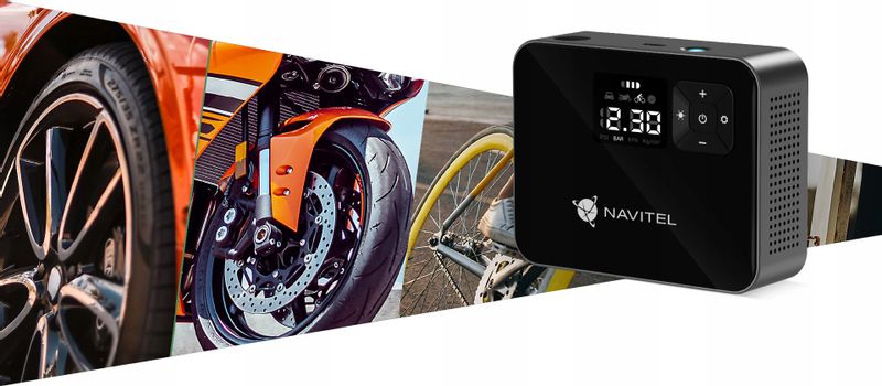 Kompresor do pompowania AKUMULATOROWY 8,27 bar zdjęcie 2