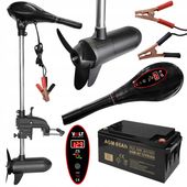 SILNIK ELEKTRYCZNY ZABURTOWY ŁÓDŹ PONTON VOLT POLSKA BRYZA 60 AGM 65AH