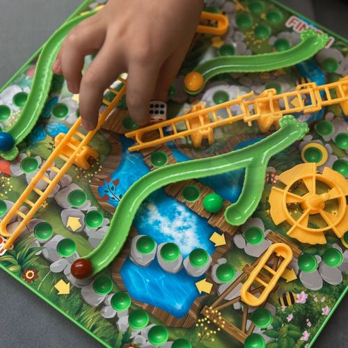 WOOPIE Gra Planszowa Drabiny i Węże 5+ na Arena.pl