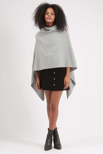 TopShop Siwe Ponczo na Arena.pl