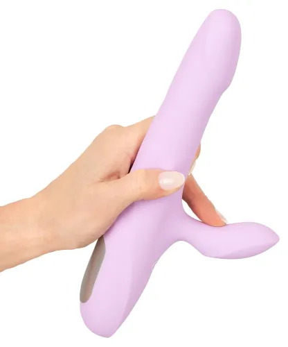 sweet smile pearl vibrator model pchający, 10 trybow, silikonowy 23 cm na Arena.pl