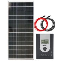 ZESTAW FOTOWOLTAICZNY 180W SOLARNY MPPT KAMPER ŁÓDŹ JACHT