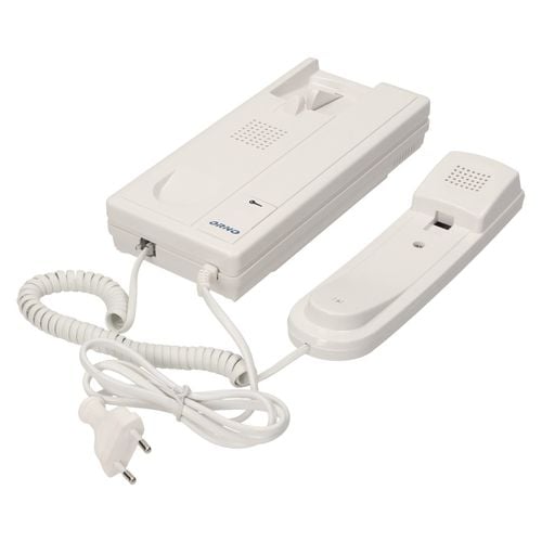 domofon jednorodzinny p/t biały fossa - on-901 na Arena.pl