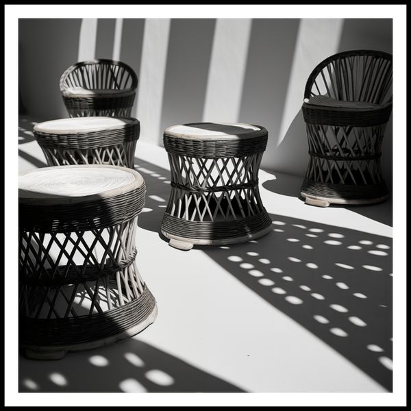 Plakat 80x80cm Gra Świateł zdjęcie 3