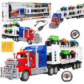 Auto LAWETA ZDALNIE STEROWANA Zestaw Aut Samochód terenowy zabawka