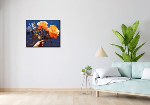 Plakat 76x60,5cm Żywy Uścisk na Arena.pl