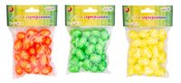 jajka styropianowe kolorowe brokatowe 3cm op. 25szt. |  WPJ-5755