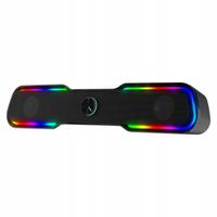 Zestaw głośników Blitzwolf BW-GS1 czarny Channel 2.0 podświetlenie RGB