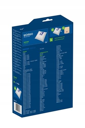 WORKI DO HOOVER TELIOS PLUS TE70 TE20 H60 LIDL 12x na Arena.pl