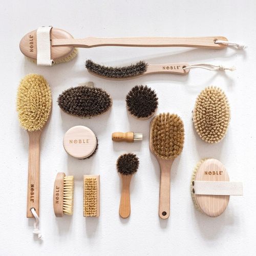 Szczotki Do Masażu Na Sucho 3x Szczotka Do Ciała Biustu i Twarzy Noble na Arena.pl