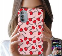 ETUI DO MOTOROLA G31 / G41 - KOBIECE, MODNE WZORY LIZAKI W SERCA CASE