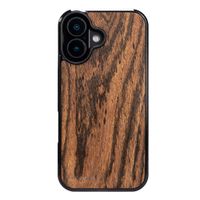 drewniane etui bewood do iphone 16 bocote