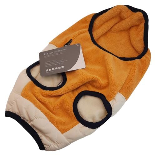 Kurtka Dla Psa Polarowa Bluza Sweter L Żółta na Arena.pl