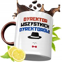 Kubek Bordowy Dla Dyrektora Na Urodziny Prezent Z Nadrukiem Ze Zdjęciem