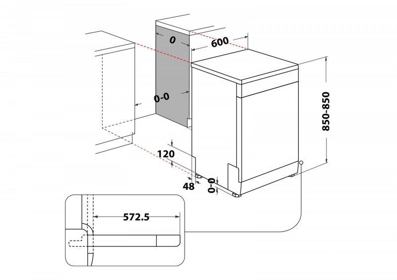 Zmywarka WHIRLPOOL W2F HD624 zdjęcie 7