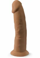 silex-d model 2 7.5" silikonowy anatomiczny z przyssawką, beżowy