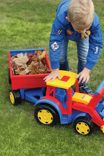 Wader Gigant Traktor Ładowarka z Przyczepą 66300 na Arena.pl