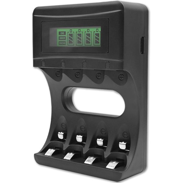 Qoltec Ładowarka do akumulatorków Ni-MH typu R03/AAA R6/AA | 1800mA zdjęcie 1