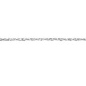 srebrny rodowany łańcuszek splot singapur 1,8mm 42/45/50cm