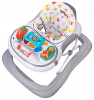 PIMKO ZIPPI CHODZIK DLA DZIECKA INTERAKTYWNY CHODAK DO NAUKI CHODZENIA GREY