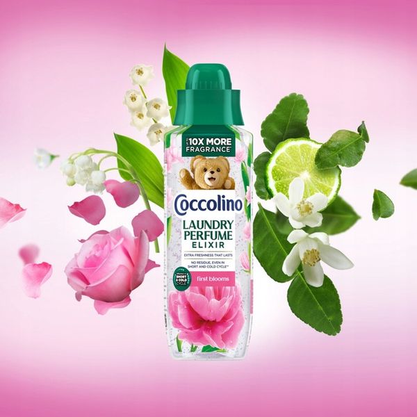 ŻELOWE PERFUMY DO PRANIA COCCOLINO PERFUME ELIXIR FIRST BLOOMS 460 ML zdjęcie 2