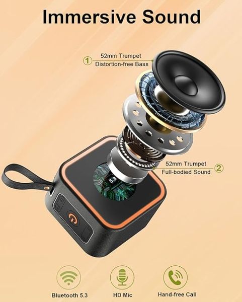 Głośnik Hosgubo A8 Bluetooth 5.3 zdjęcie 2