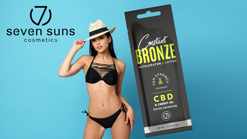 7suns Constant Bronze CBD&Carrot Oil Accelerator Lotion 20ml zdjęcie 2