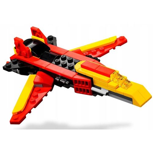 Lego Creator 3w1 Super Robot Smok Samolot 31124 na Arena.pl