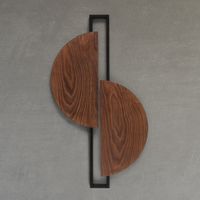 Salonowa lampa Sunrise 7652 ścienna LED 12W 3000K drewniana