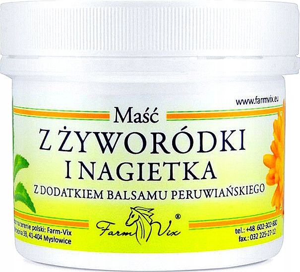 Maść z ŻYWORÓDKI 100 ml / Farm-Vix zdjęcie 8