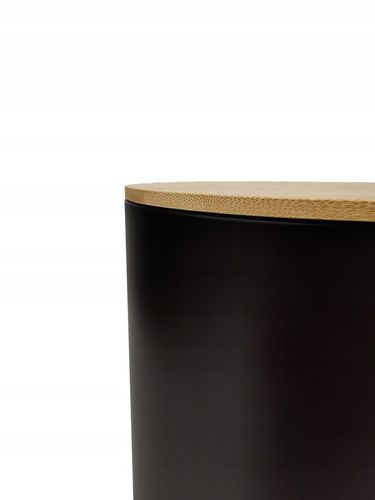 CHLEBAK POJEMNIK NA PIECZYWO Z POKRYWĄ DESKĄ DO KROJENIA CZARNY CH01 na Arena.pl