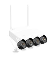 Zestaw do monitoringu Tenda K4W-3TC V2.0 4-kamery Wi-Fi RJ-45 IP66