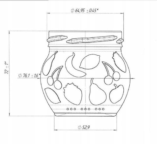10x SŁOIK 200ML Z ZAKRĘTKĄ NA PRZETWORY DŻEM SŁOICZEK DO DESERÓW na Arena.pl