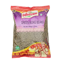 Fasola zielona niełuskana Green Mung Bean Udhaiyam 500g