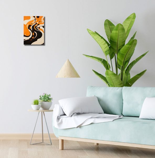 Obraz 20x30cm Tańczący Atrament zdjęcie 2