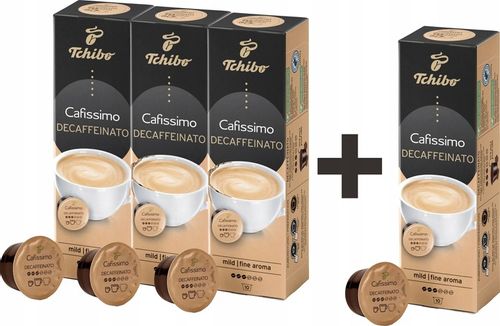 TCHIBO CAFISSIMO Caffe Crema Decaffeinato 40 sztuk na Arena.pl