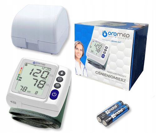 CIŚNIENIOMIERZ NADGARSTKOWY NA NADGARSTEK ETUI ARYTMIA LCD PAMIĘĆ na Arena.pl