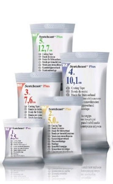 Gips syntetyczny 10,1cm x 3,6m Scotchcast 3M zdjęcie 1
